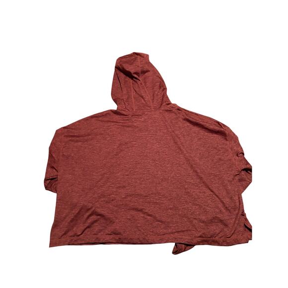 Athleta Maroon Long Sleeve Workout Top Sz Small - Picture 2 of 3